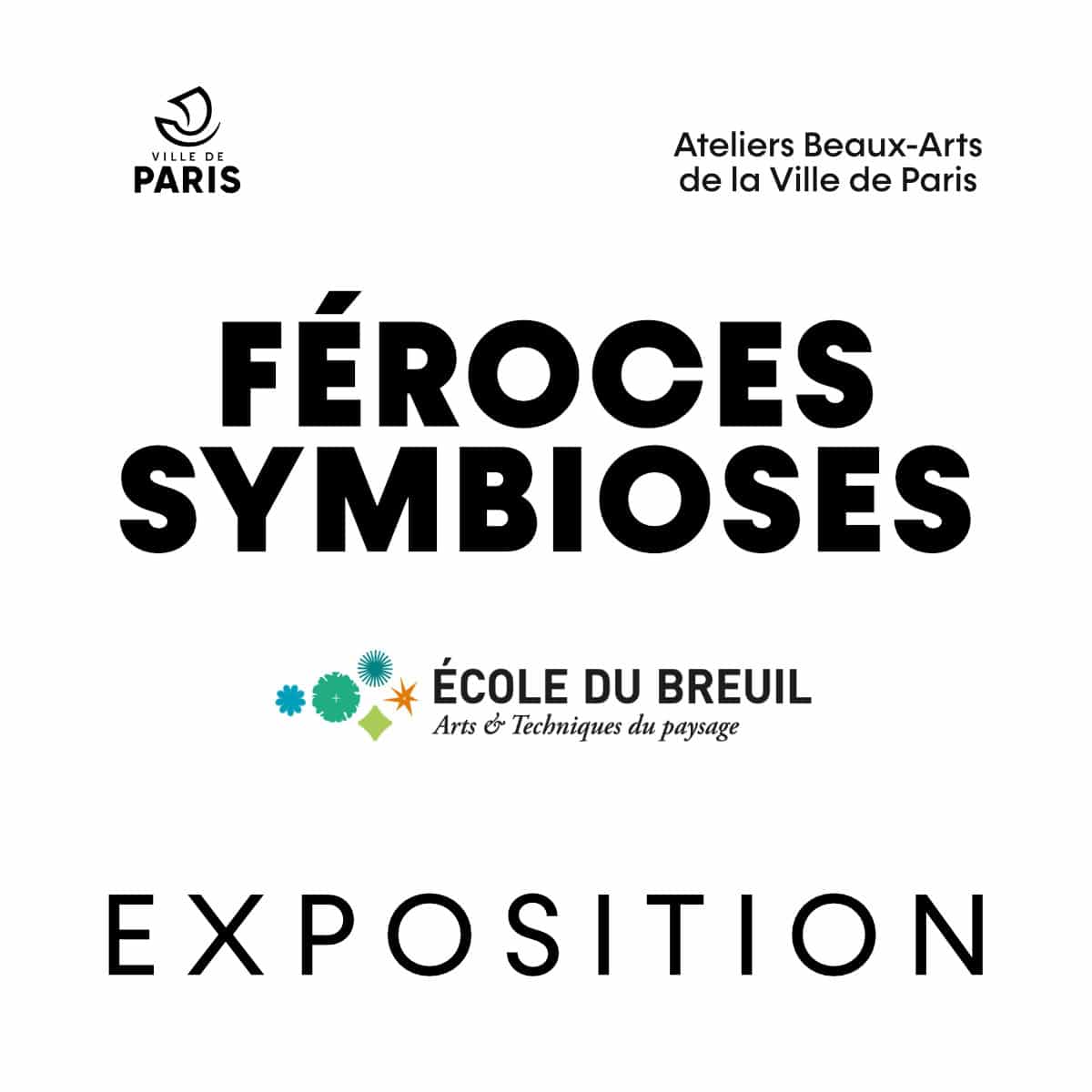 Féroces symbioses l'exposition de mai-juin 2025