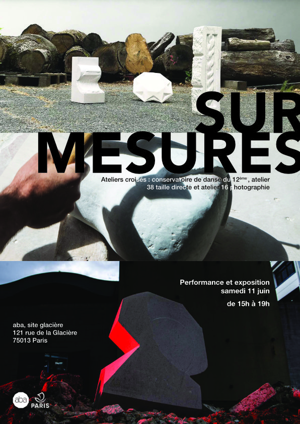 L'affiche de l'exposition - performance Sur Mesures du samedi 11 juin 2022