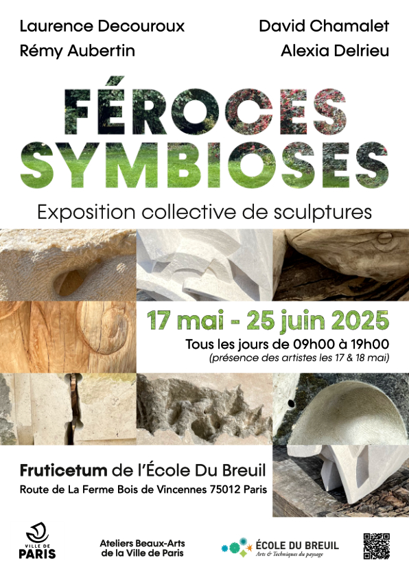 Affiche Féroces Symbioses 2025 PARIS