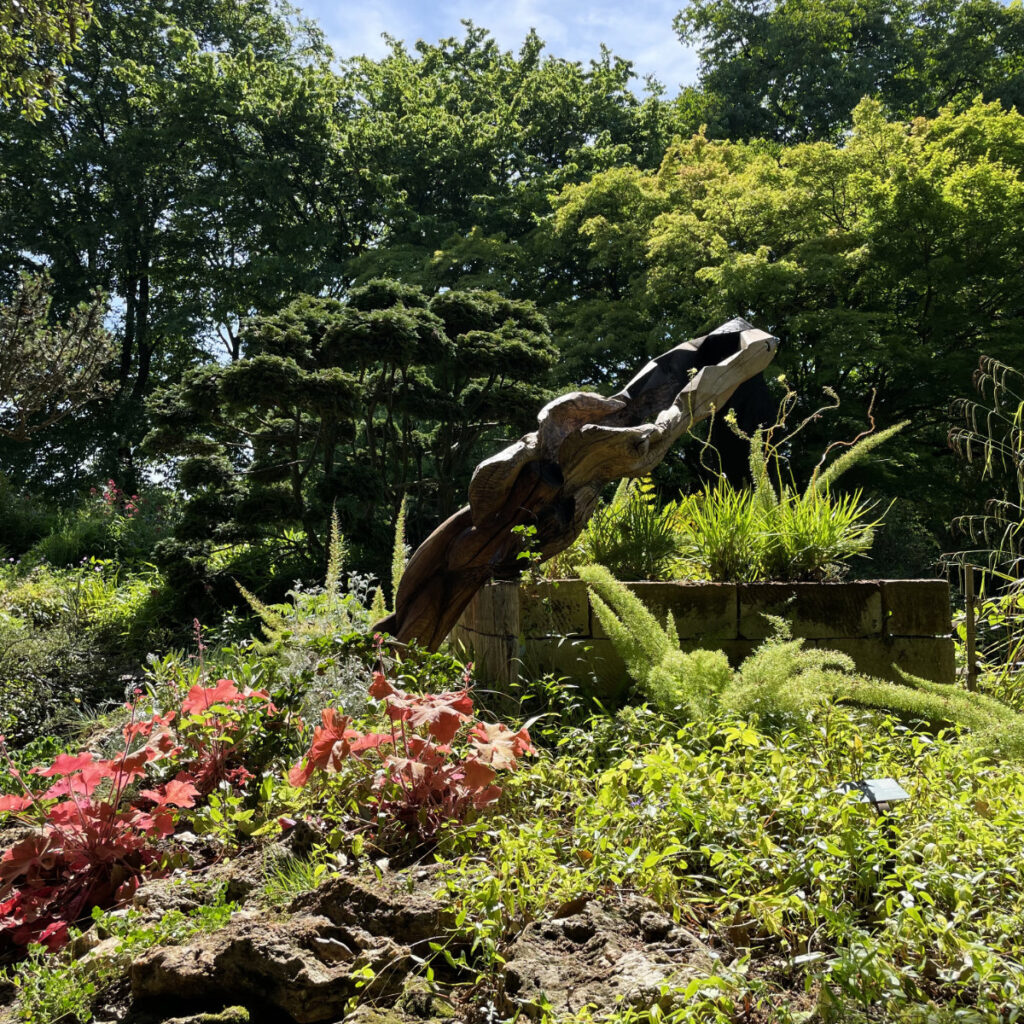 Anamorphosis, une hortisculpture de l'exposition 