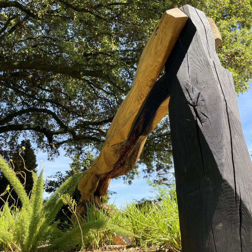 Anamorphosis, une hortisculpture de l'exposition 