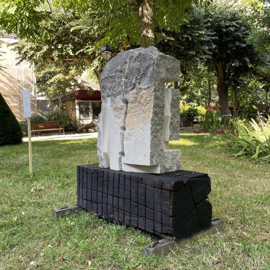 La profondeur ©David Chamalet à l'exposition Jardins intérieurs en juin 2026 - vue de trois-quart